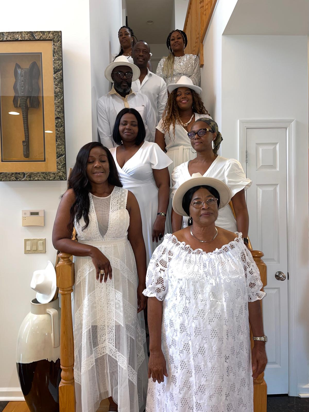 The Agyekum family together